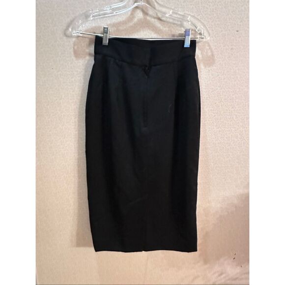 Vintage wool midi pencil skirt - Picture 4 of 7